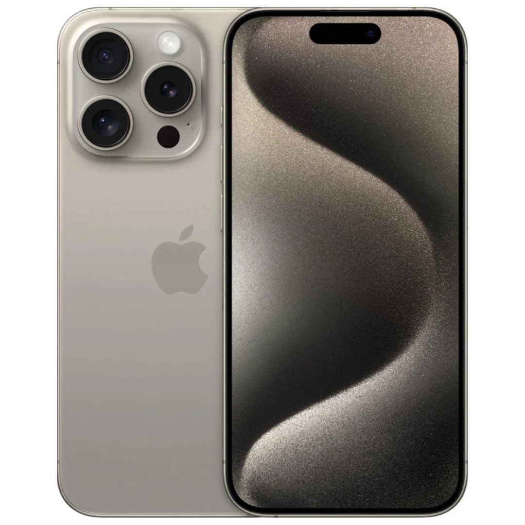 Refurbished Apple iPhone 15 Pro smartphone in UK, fully tested and 100% functional device